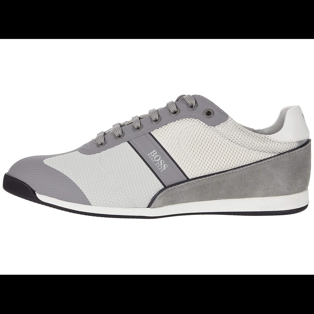 Hugo Boss Low Profile Medium Grey Sneakers Trainers